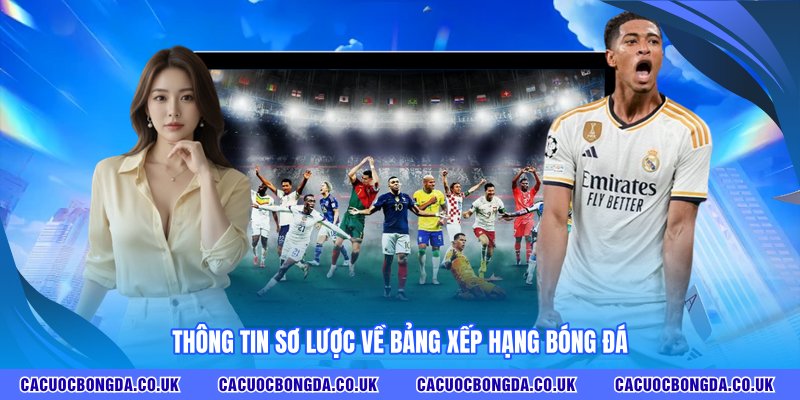 Thông tin sơ lược về bảng xếp hạng bóng đá